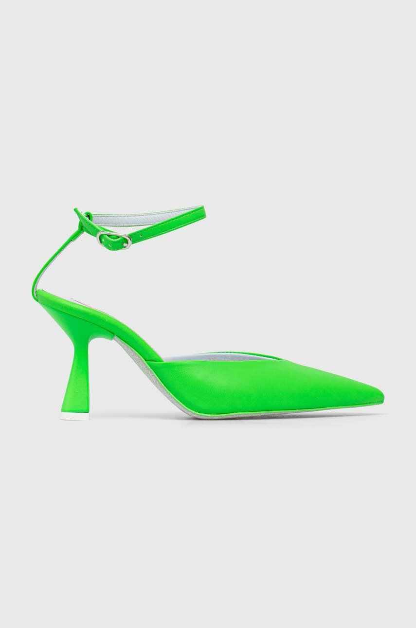Chiara Ferragni pantofi cu toc CF3144_041 culoarea verde