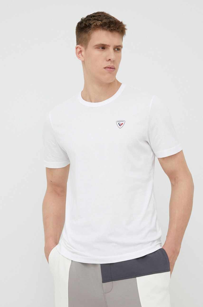 Rossignol tricou din bumbac culoarea alb, cu imprimeu