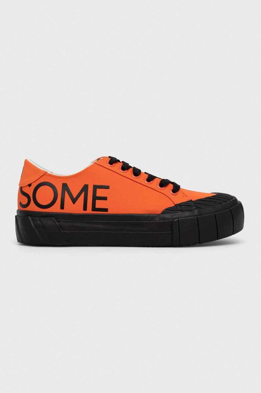 Desigual sneakers culoarea portocaliu, 23SSKY01.7000