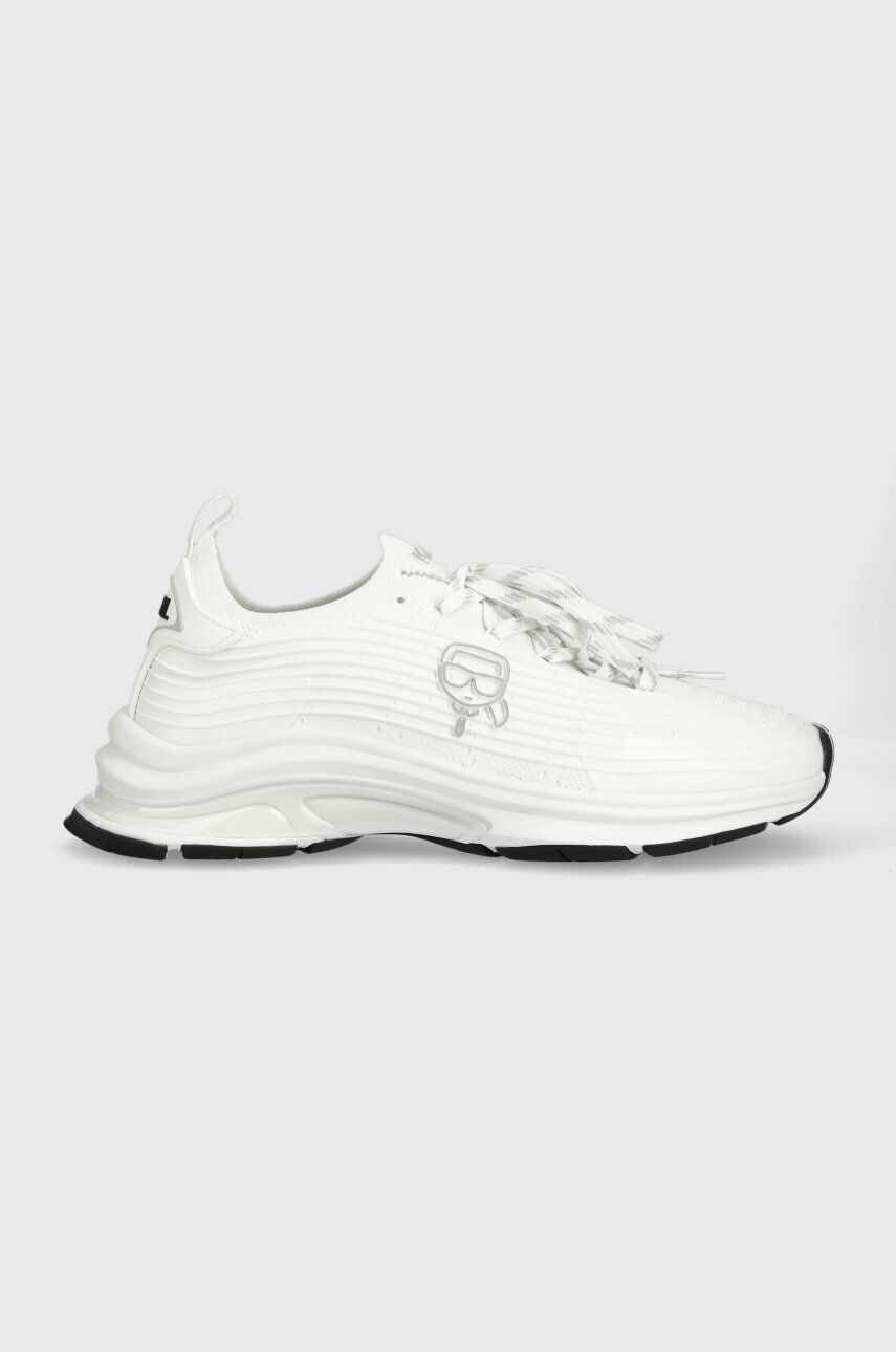 Karl Lagerfeld sneakers LUX FINESSE culoarea alb, KL53160