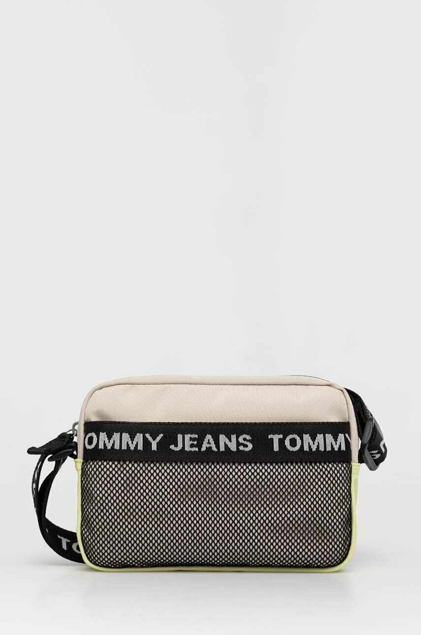 Tommy Jeans borseta culoarea bej