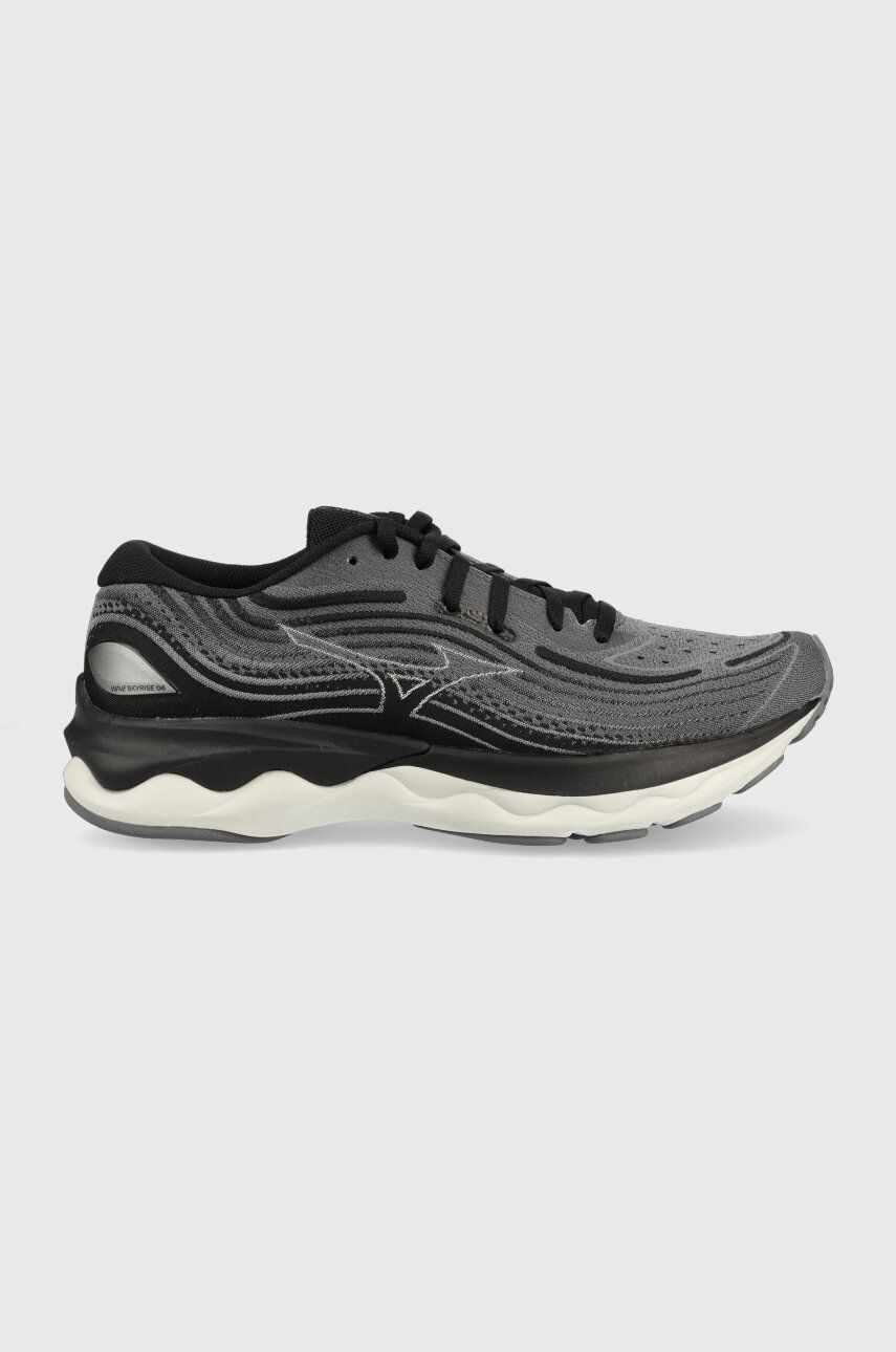 Mizuno pantofi de alergat Wave Skyrise 4 culoarea gri