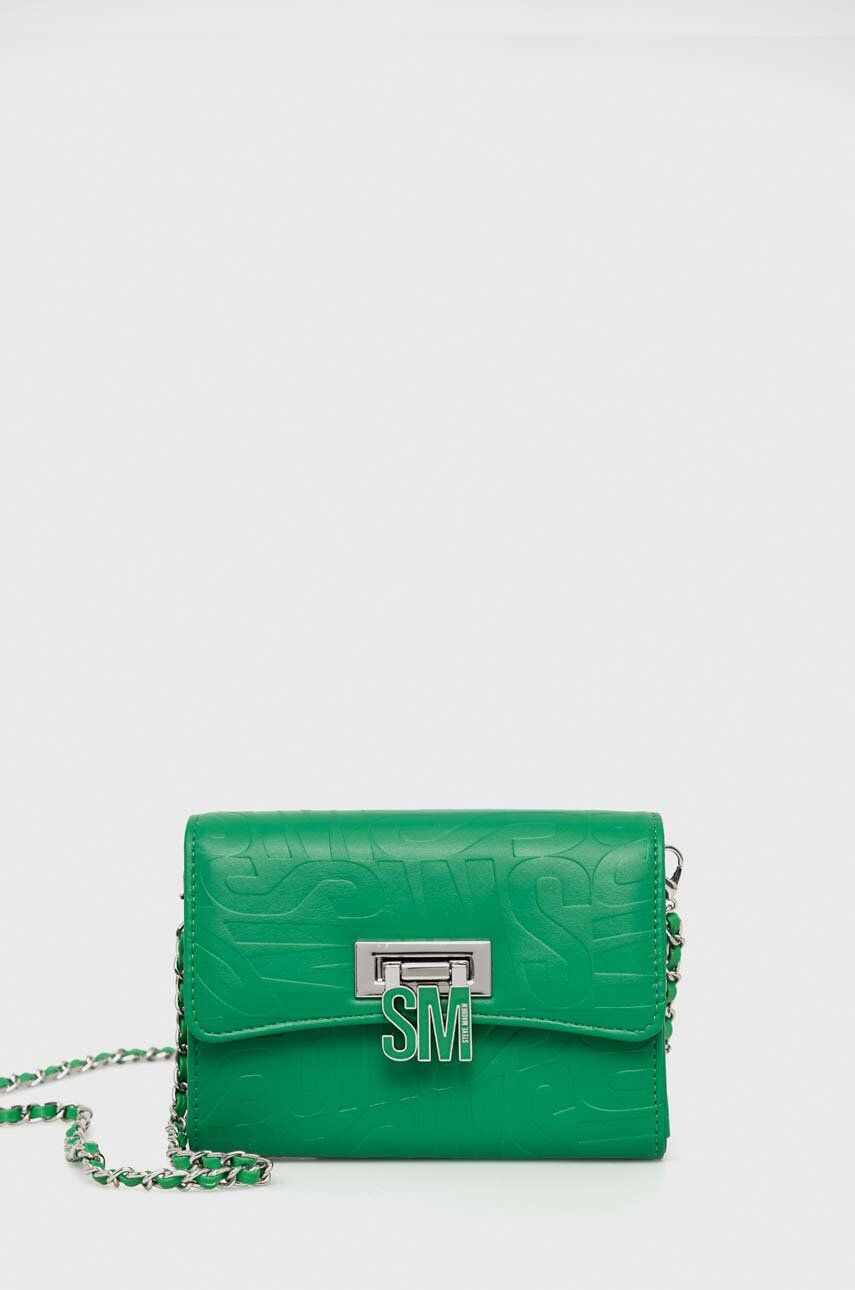 Steve Madden portofel Bswish femei, culoarea verde, SM13001046