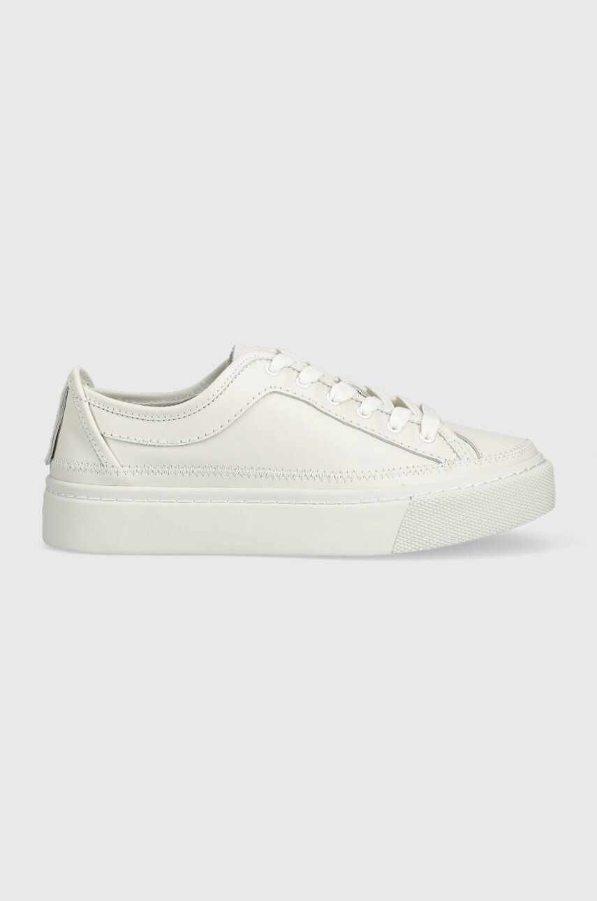 AllSaints sneakers din piele MILLA culoarea alb, WF0072Z